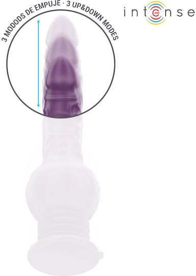 Intense Tatum Klitoris Vibrator mit Fernbedienung 24cm Lila