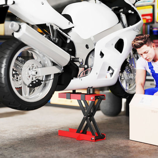 HomCom Motorcycle Frame Stand with 500kg Maximum Weight