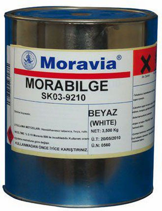 Moravia Anti-Corrosion and Anti-Fouling Paint 0.75lt Gray