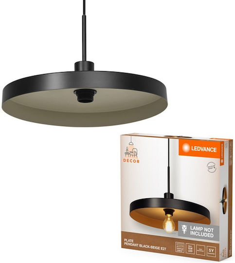 Osram Κρεμαστό Φωτιστικό Μαύρο