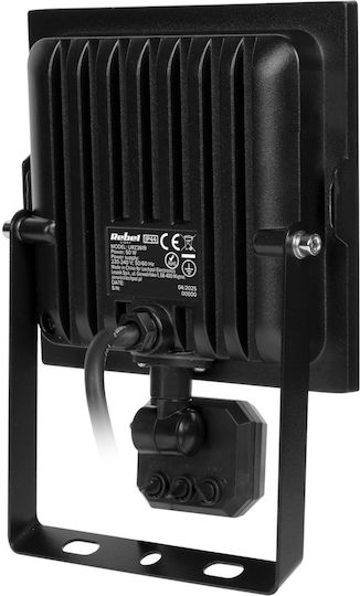 Lech Proiector LED Etanș 50W Alb Rece 6500K cu Senzor de Mișcare IP44