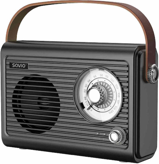 Savio RS-01 cu Bluetooth și USB Negru