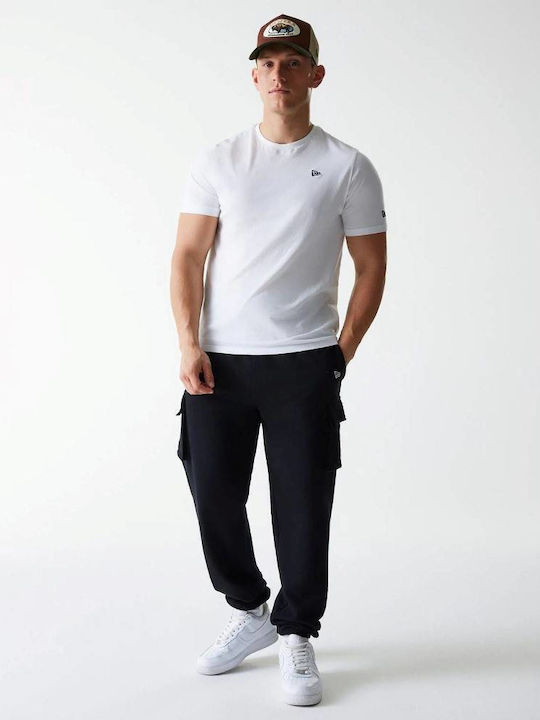 Cargo Sweatpants with Elastic Black