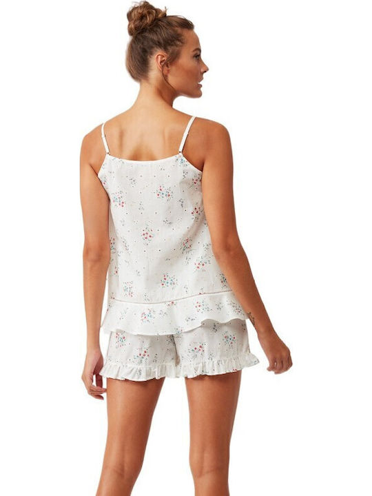 Catherine's Summer Women's Pyjama Set White