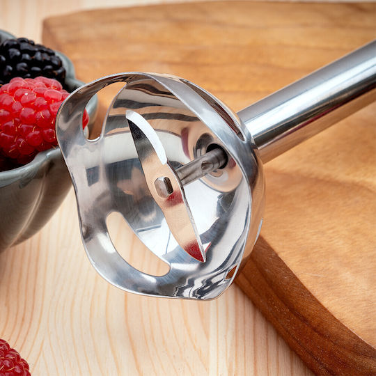 Voltz Handmixer mit Inox-Stab 800W Weiß