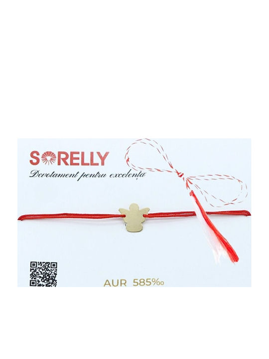 Sorelly Γυναικείο Βραχιόλι με Κορδόνι
