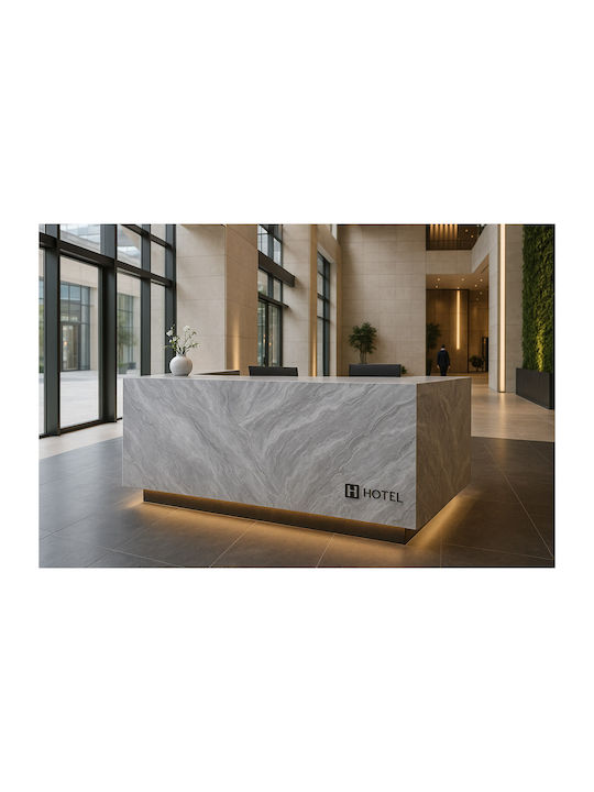 3D Wandpaneele aus PVC mit Kleber Graue 122x122x0,28cm