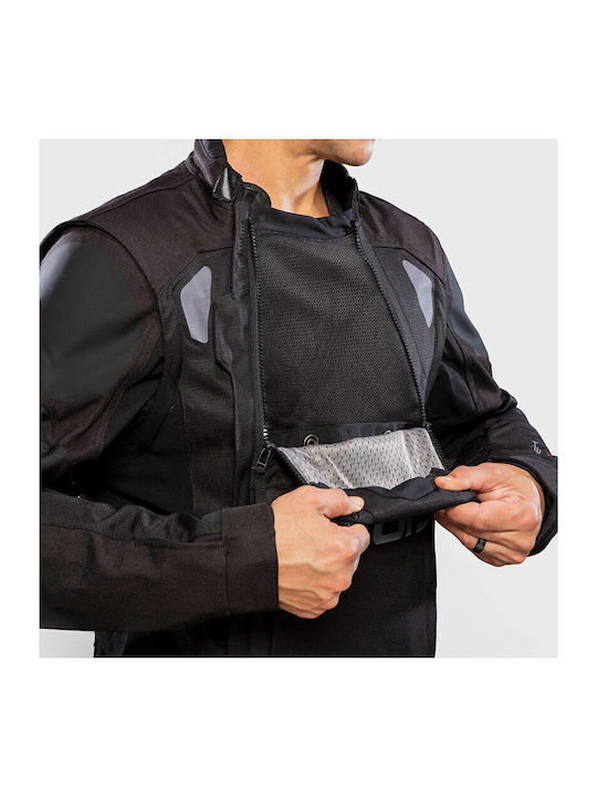Alpinestars Halo Χειμερινό Ανδρικό Μπουφάν Μηχανής Αδιάβροχο Black/Black