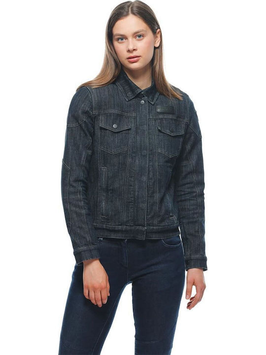 Dainese Denim Tex Γυναικείο Μπουφάν Μηχανής 4 Εποχών Μπλε