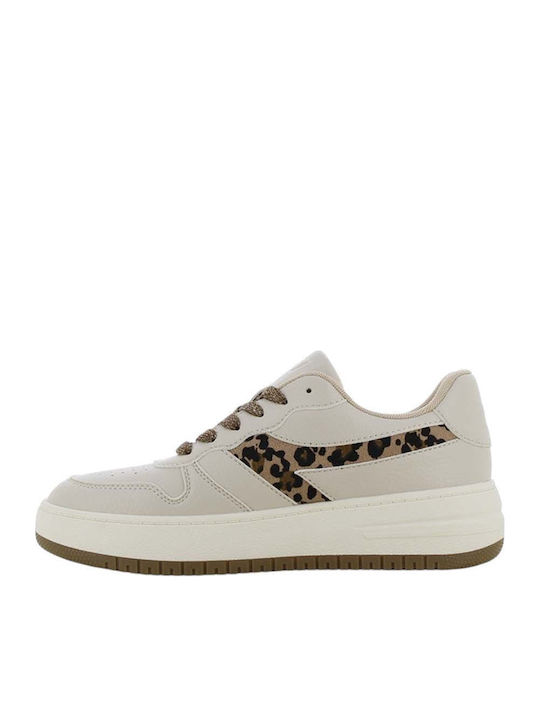 Γυναικεία Ανατομικά Sneakers Μπεζ