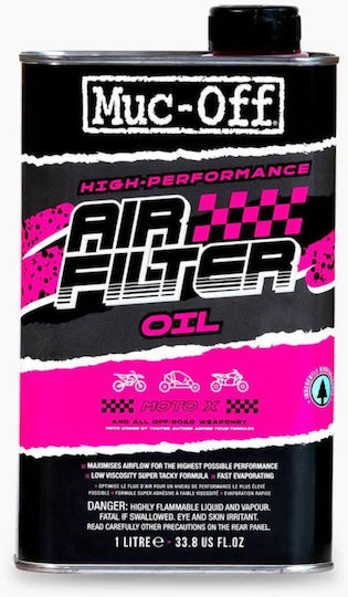Muc-Off Airfilter Oil Lubrifiant filtru de aer motocicletă 1lt