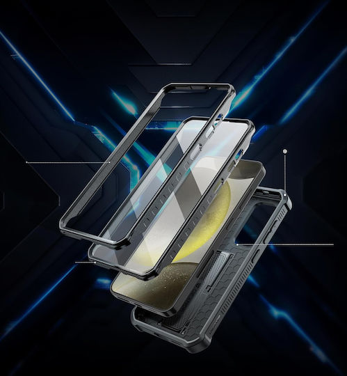 Dexnor 360 Vollschutz Schwarz (Galaxy S24)