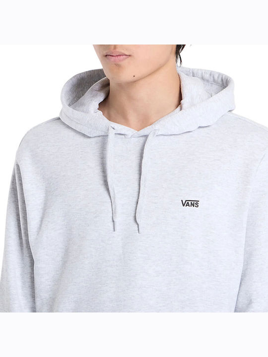 Left Chest Po Sweatshirt with Hood Grey