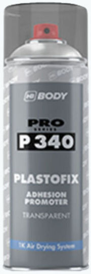 HB Body Plastofix 340 Σπρέι Αστάρι για Πλαστικά Αυτοκινήτου Διάφανο 400ml