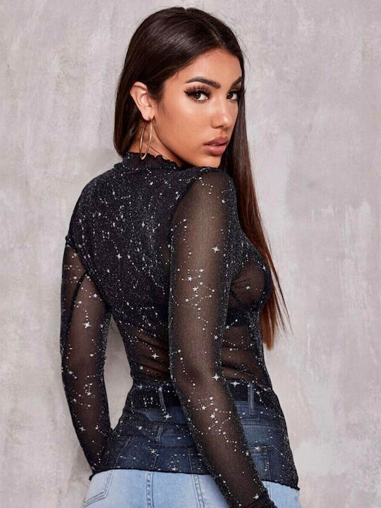 Woman's Fashion Blouse Black