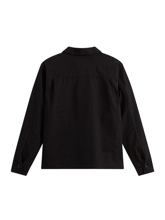 Drill Chore Canvas Jacke Black