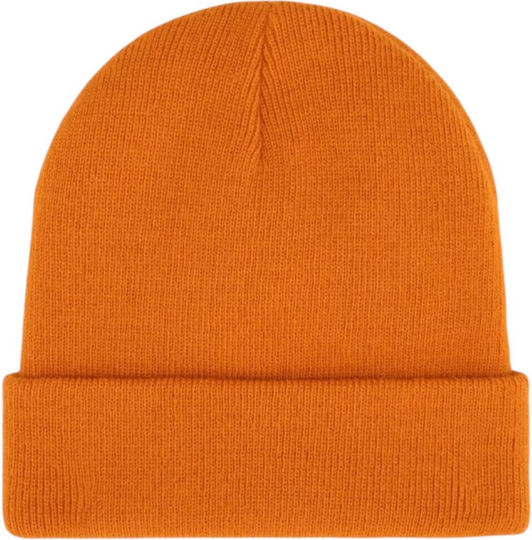 Gibsland Beanie Beanie Knitted in Orange color