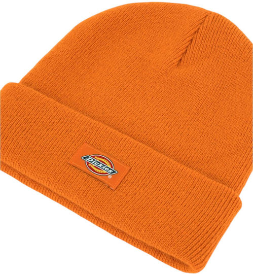 Gibsland Beanie Beanie Knitted in Orange color