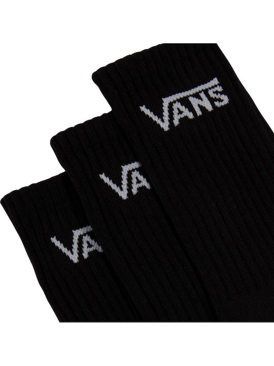 Vans Classic Crew Чорапи Black 3Пакет Vans Classic Crew Чорапи Black 3Пакет