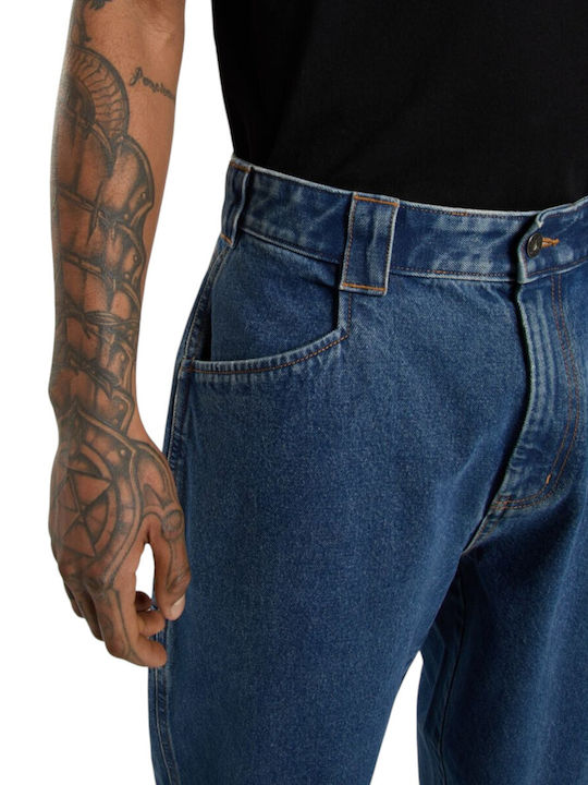 X Mike Anderson Ανδρικό Παντελόνι Τζιν με Loose Straight Εφαρμογή Blue
