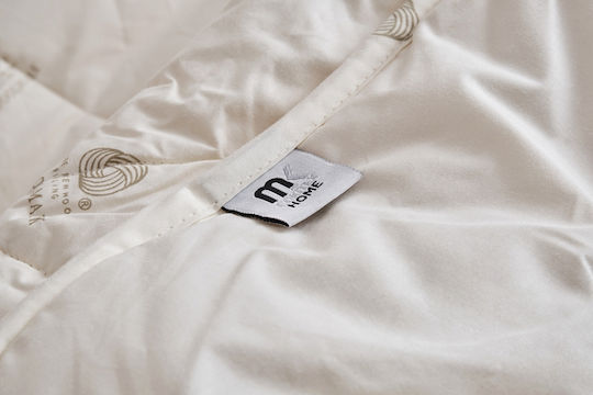Cokitex Duvet Queen Wool 220x240cm Wool Perfect White