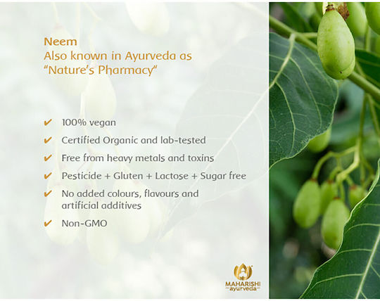 Maharishi Ayurveda BIO Neem 60 ταμπλέτες