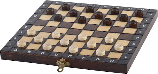 Wooden School Set 28x28cm Chess + Checkers + Backgammon