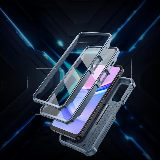 Dexnor С пълно покритие (360°) Син (Galaxy A15)