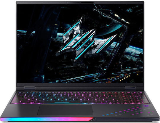 Acer Predator Helios 16 AI PH16-73-98WZ -98WZ 16" OLED QHD+ 240Hz (Ultra 9-275HX/32GB/1TB SSD/GeForce RTX 5070 Ti/No OS) Abyssal Black (US Keyboard)