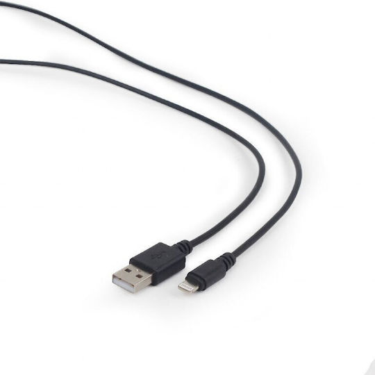 Cablexpert USB-A zu Lightning Kabel Schwarz 3m (CC-USB2-AMLM-10)