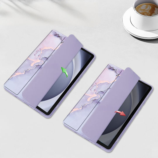 Flip Cover Μωβ (Samsung Galaxy Tab A9)