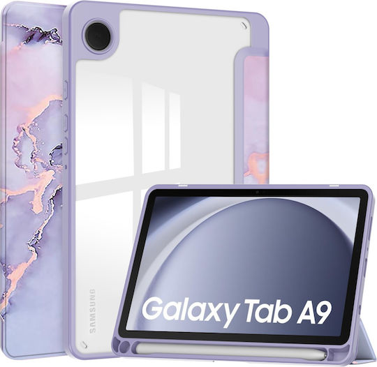 Flip Cover Μωβ (Samsung Galaxy Tab A9)