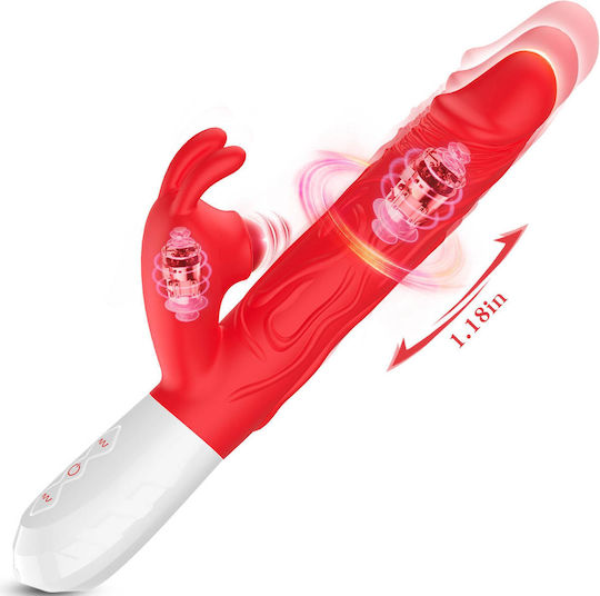 Silicone Vibrator 7 Vibration Modes 10 Thrusting 7 Flapping