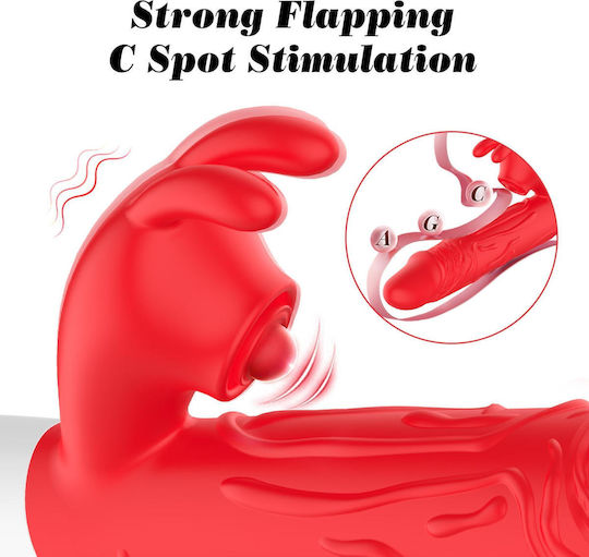 Silicone Vibrator 7 Vibration Modes 10 Thrusting 7 Flapping