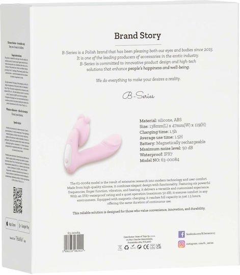 Silicone Vibrator 3 Speeds 6 Frequencies Finger Function Heating and App Control