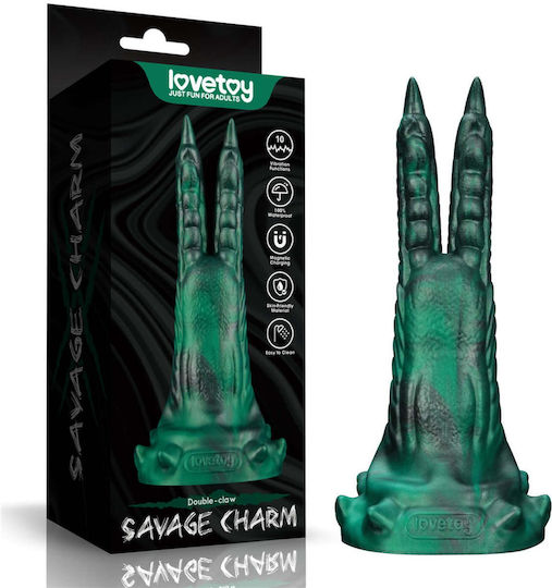 Savage Charm Двойна Вибрираща Силиконова Вибратор Клешта