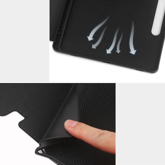 Flip Cover Dauerhafte Schwarze (Samsung Galaxy Tab S10 FE, S9 FE)