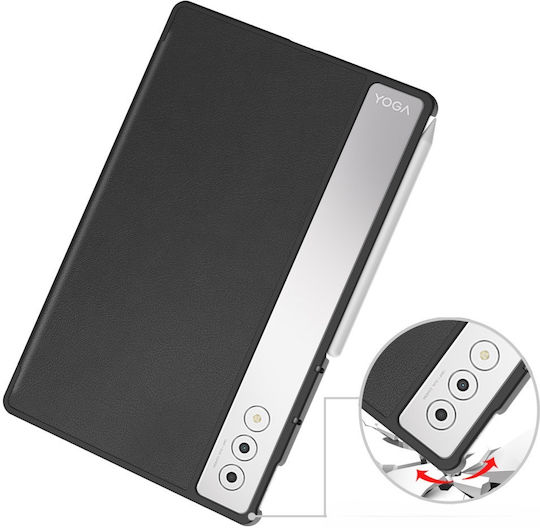 Flip Cover Ανθεκτική Μαύρη (Lenovo Yoga Tab Plus 12.7)