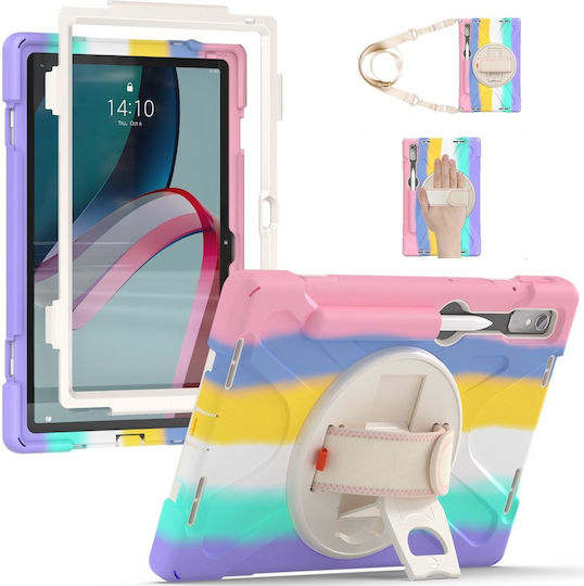 Back Cover Περιστρεφόμενη Ανθεκτική Πολύχρωμη (Lenovo Tab P11 Pro Gen 2 TB132FU, TB132XU)