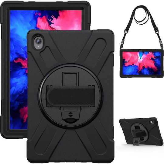 Back Cover Περιστρεφόμενη Ανθεκτική Μαύρη (Lenovo Tab P11 TB-J606F, Tab P11 5G)
