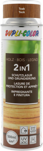 Dupli Color Σπρέι Βερνίκι Καφέ Teak 500ml