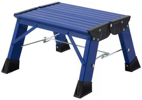 Krause Σκαλοσκαμπό Αλουμινίου 2 Σκαλιών 110cm