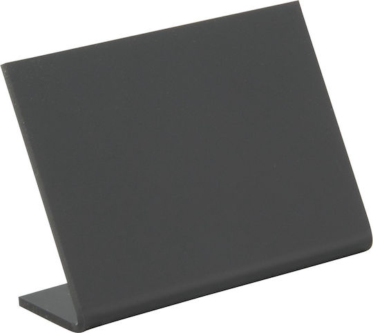 Securit L-Shaped 5 Pieces Tabletop Mini Chalk Board 5 Pieces 5.2x7.5cm