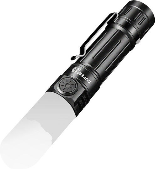 Superfire Rechargeable LED Flash Light with Maximum Brightness 1800lm