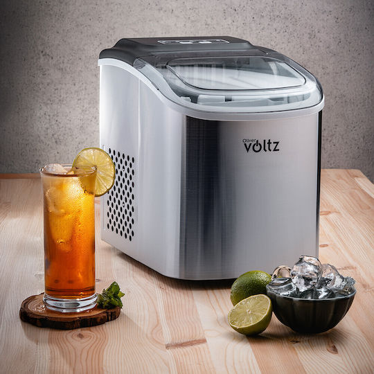 Voltz Ice Machine with Daily Production 12kg OV51447CS