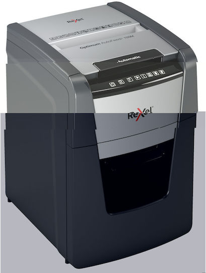 Rexel Distrugător de Documente Optimum Autofeed+ 100m Micro Cut 100 Foi cu Coș 34lt