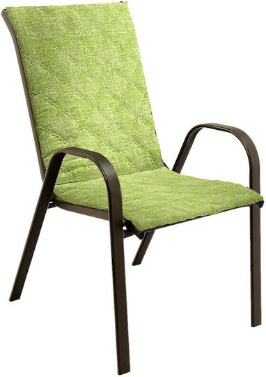Alcam Garden Chair Cushion with Backrest Green Jeans 48x105cm