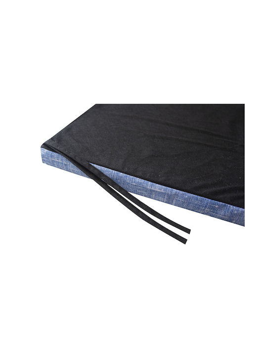 Alcam Pernă pentru Scaun de Grădină Blue Black 39x39cm.