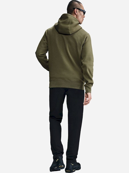 Club Sweatshirt with Hood Green