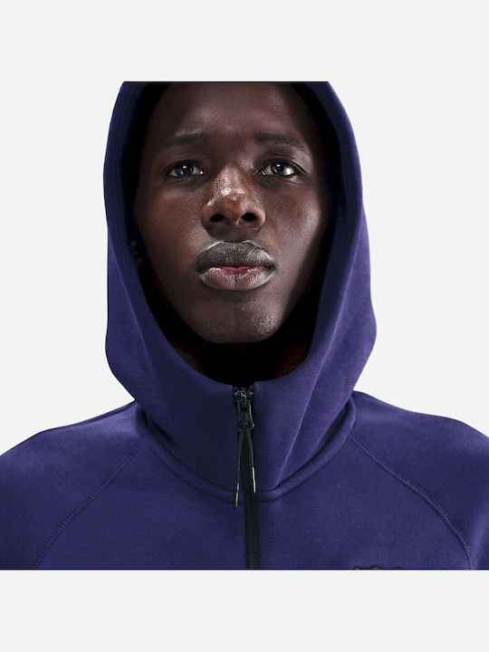 Fc Barcelona Tech Fleece Sweatshirt mit Kapuze Lila